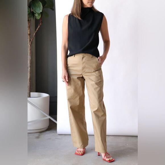 NWT GAUCHERE Open Back top in Mat Black - Picture 5 of 11